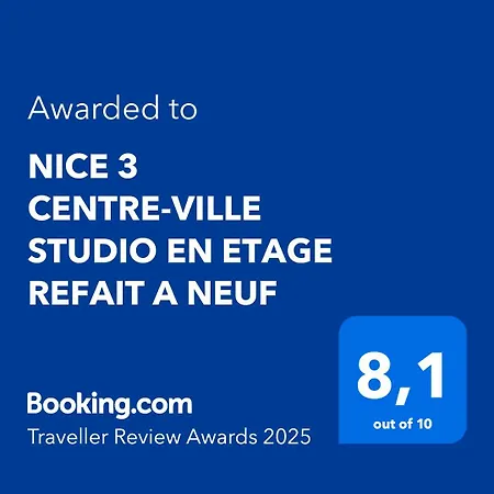 3 Centre-ville En Etage Refait A Neuf Nicea